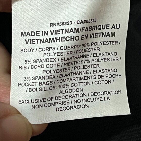 Nike Black Velour Track Sports Zip Up Jacket Womens Athleisure Streetwear Medium - Picture 8 of 9